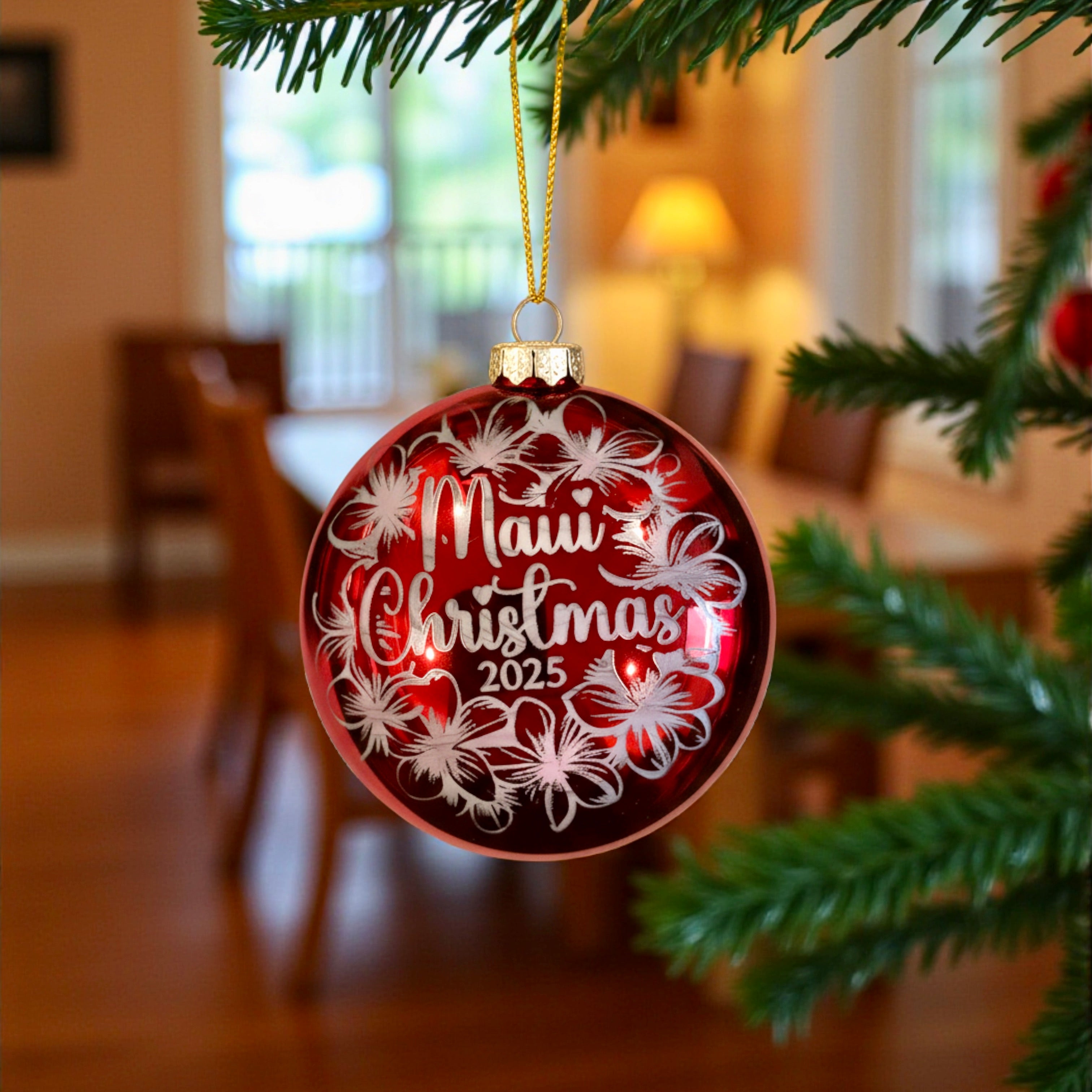 Personalized Ornament Maui Christmas