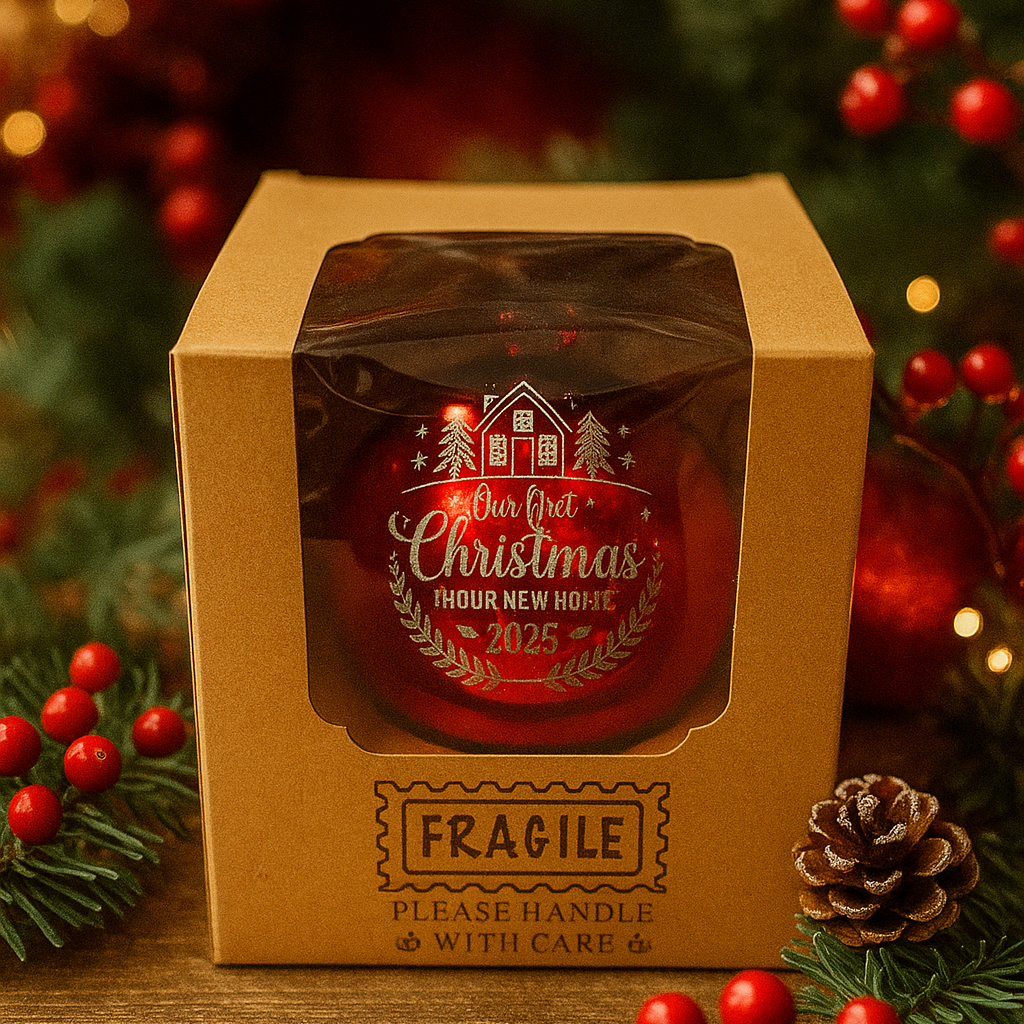 Personalized Ornament Our First Christmas in Our New Home