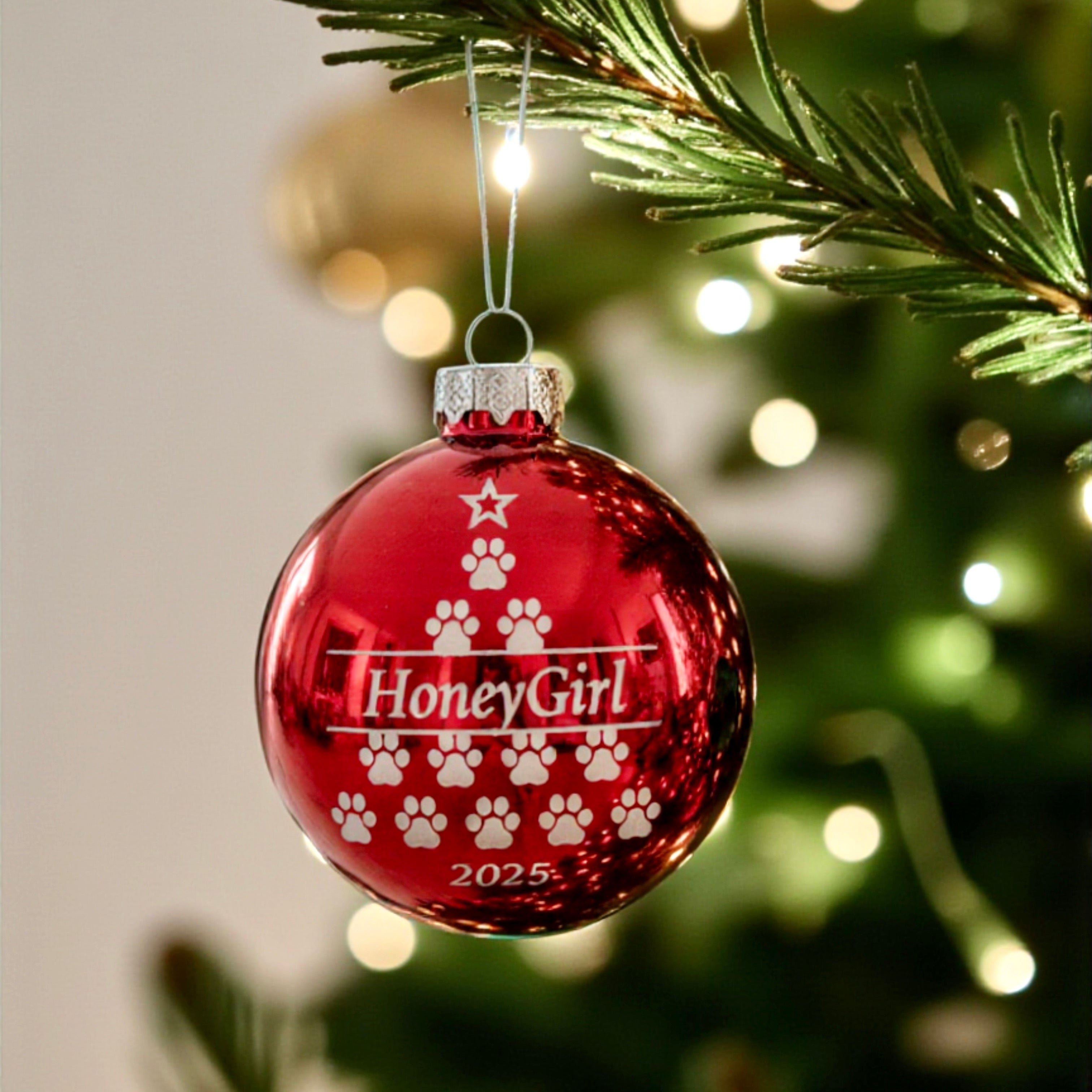 Personalized Ornament Pup