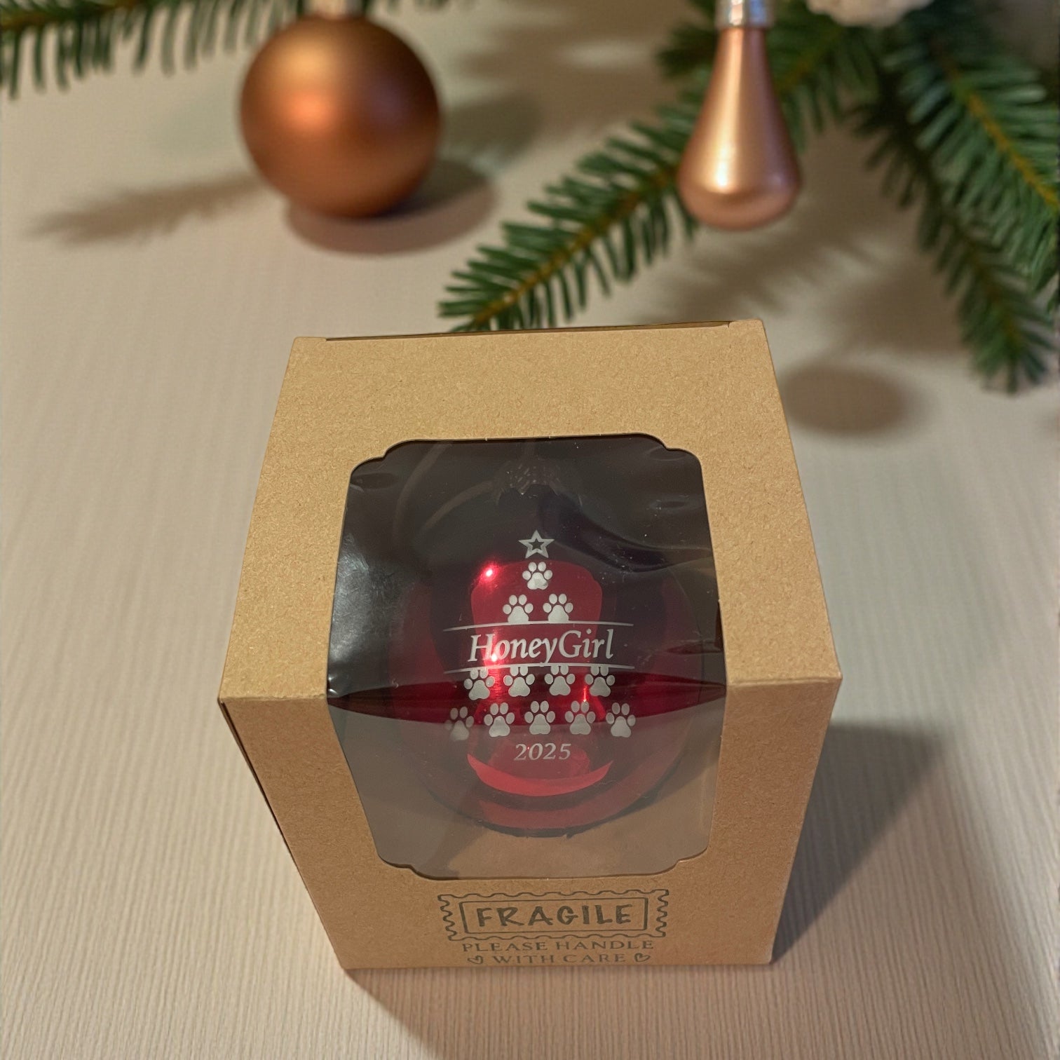 Personalized Ornament Pup