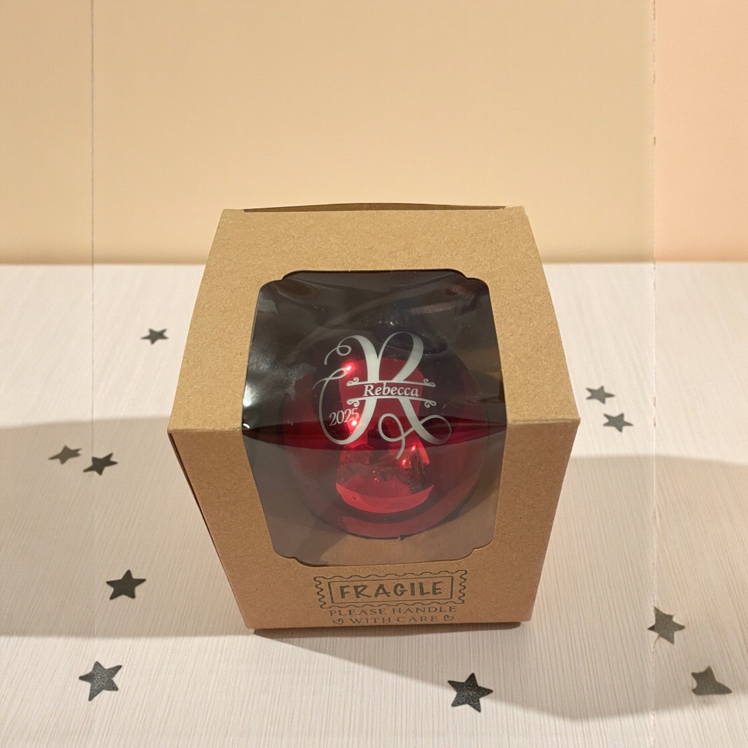 Personalized Ornament Name and Initial