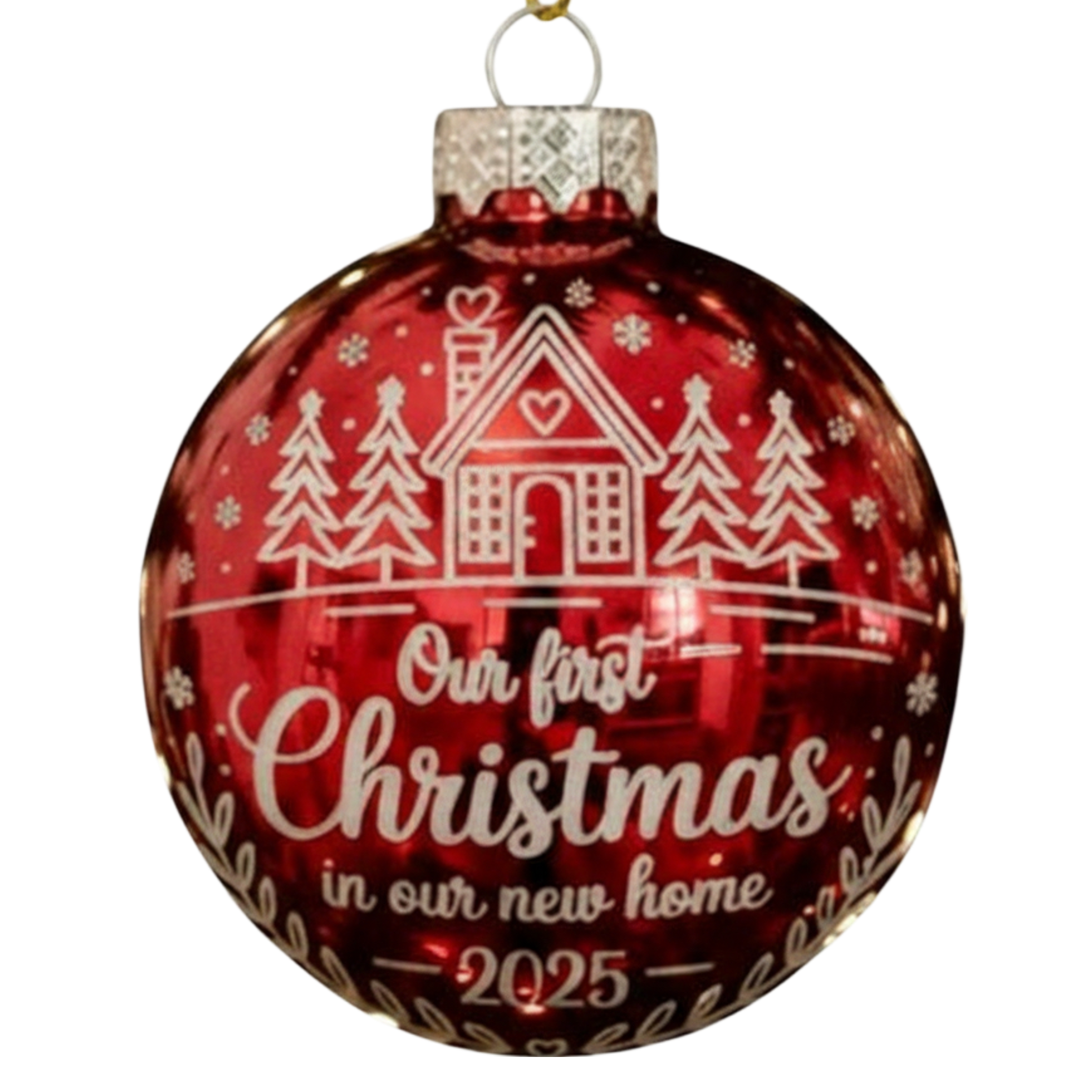 Personalized Ornament Our First Christmas in Our New Home